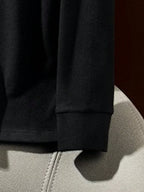 3Pcs/Set Men Solid Color Casual Turtleneck Long Sleeve T-Shirts, Autumn Tees, Fall Clothes