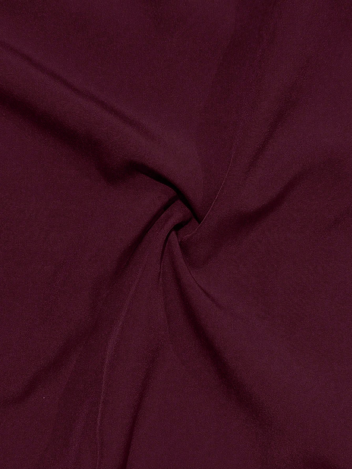 Manfinity Bizformal Men'S Fashion Casual Business Commuting Men'S Stand-Up Collar Solid Color Button Long Sleeve Shirt, Men'S Formal Shirt, Men'S Solid Color Shirt. Suitable for Daily Wear, Commuting to Work, Going Out, Party, Can Be Paired with Suit Pant