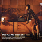 Stanmore III Bluetooth Home Speaker - Loud Stereo Sound with Bass and Treble Controls | Plug-In Powered | Record Player Compatible | RCA and 3.5 Mm Aux Inputs - Black