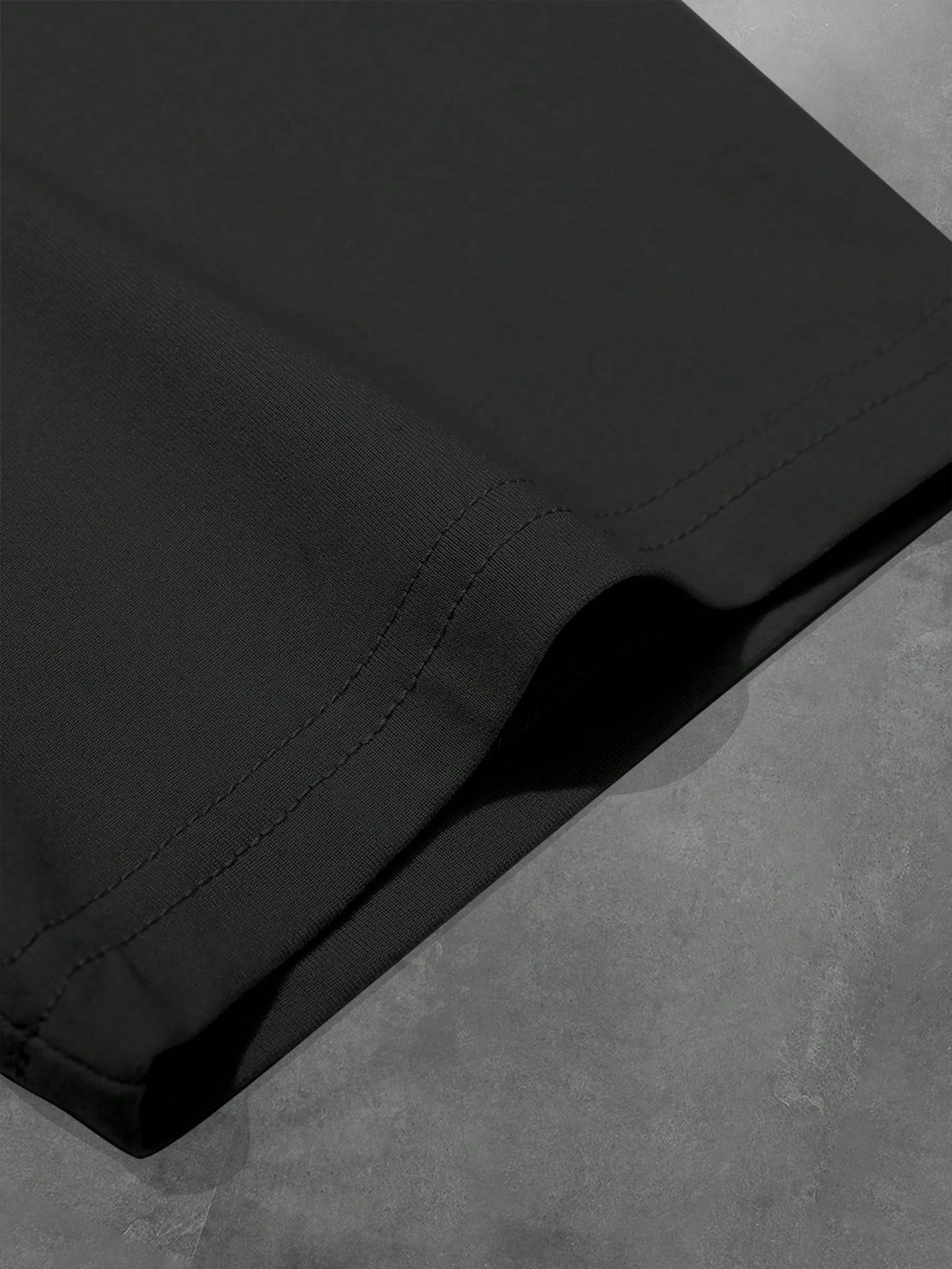 PAVTROS Manfinity Streetrush Men'S Casual Minimalist Printed round Neck Short Sleeve T-Shirt