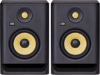 RP5 Rokit 5 G4 Professional Bi-Amp 5" Powered Studio Monitor Pair, Black