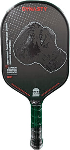 Heavyweight Champ T700 Triple-Layer Raw Carbon Fiber + Carbon Friction Surface 16Mm Tennis-Shaped Aerodynamics *Gen 3.5 All-Court Pickleball Paddle* // Hall of Famer 18K *Control+Spin Paddle*